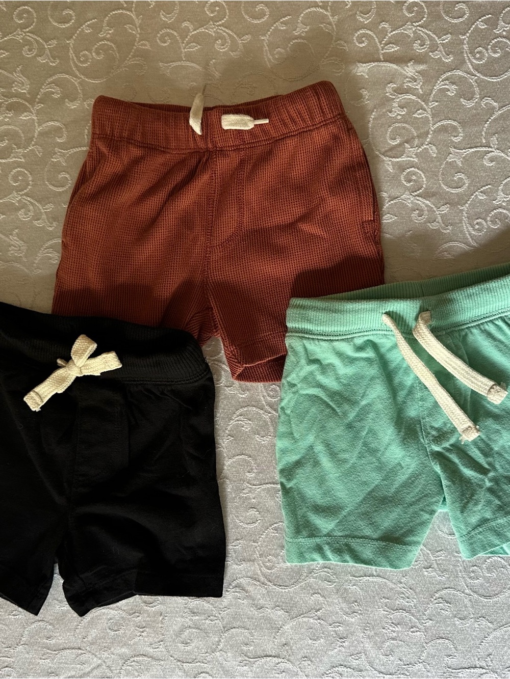 Old Navy Baby Toddler Knit Drawstring Shorts (Bundle of 3)